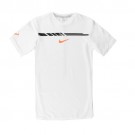 Rafa Challenger Shortsleeve Jungen - Weiss Orange